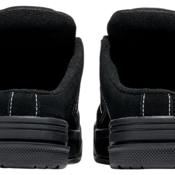 new Vans women's size 9 Shoes upland mule black/white stitching - Picture 4 of 4